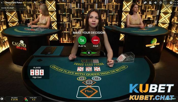 Hướng dẫn luật chơi Poker 3 lá