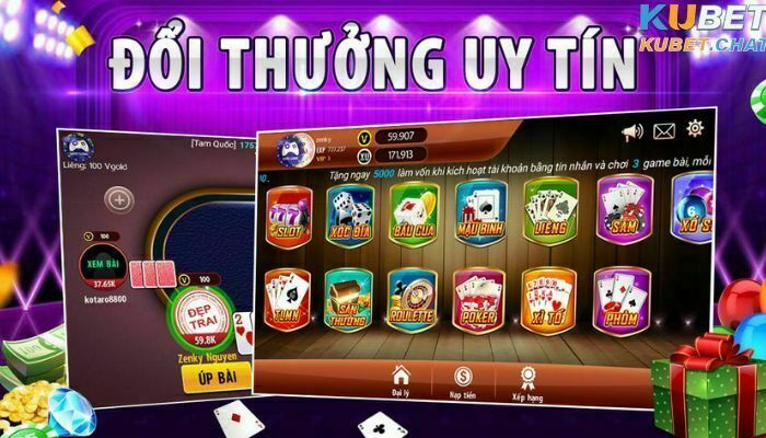 Một số game bài đổi thưởng uy tín, chất lượng