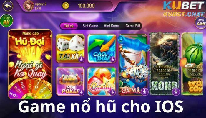 Game nổ hũ cho IOS