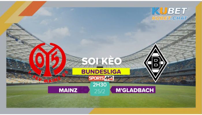 Soi kèo Mainz vs Gladbach 25/2